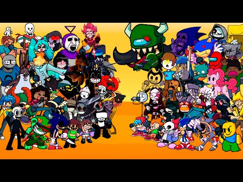 FNF UGH but Every Turn MANY DIFFERENT CHARCTERS Sing IT 🎤 .FNF Ugh But Everyone Sings it