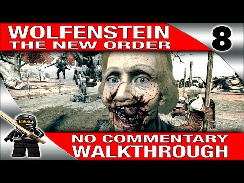 Wolfenstein The New Order Gameplay Walkthrough Part 8 [PC 1080P 60fps Max Settings] - No Commentary