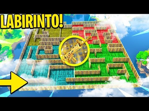 Il *NUOVO* LABIRINTO delle ARMI LEGGENDARIE di FORTNITE! | Fortnite Challenge e Sfide ITA