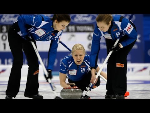 CURLING: JPN-FIN World Women's Chp 2016 - Draw 1  HIGHLIGHTS