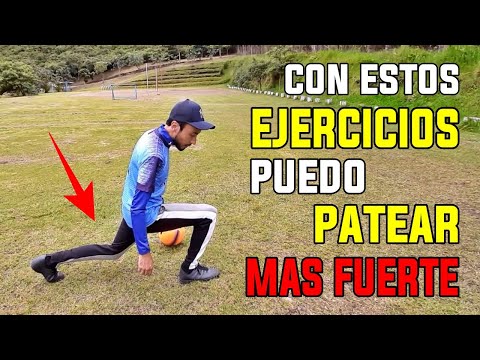 ️⚽️ EJERCICIOS para PATEAR MAS FUERTE el BALON DE FUTBOL - Aprende a Pegar al Balón con POTENCIA ️⚽️