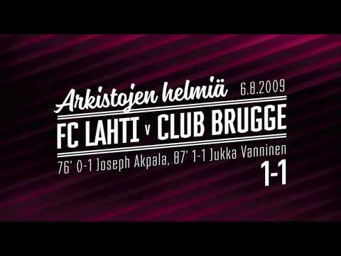 FCLahtiTV: Arkistojen helmiä FCLahti - Club Brugge 1 - 1