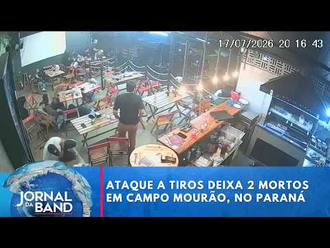 Ataque a tiros deixa 2 mortos em Campo Mourão, no Paraná | Jornal da Band