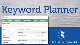 VSEO - Adwords Keyword Planner Video Marketing