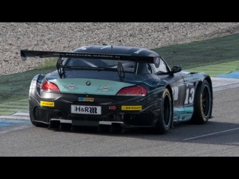 BMW Z4 GT3 - Loud V8 Sound