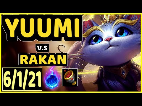 DOSS (YUUMI) vs RAKAN - 6/1/21 KDA BOTTOM SUPPORT CHALLENGER GAMEPLAY - EUW