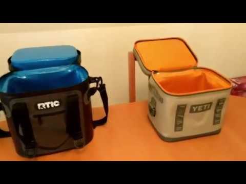 RTIC SoftPak 20 vs YETI Hopper Flip 12 Soft Cooler Test