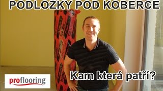 Kam se jaká podložka hodí