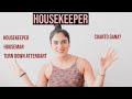 WORK AND TRAVEL QUE ES HOUSEKEEPER