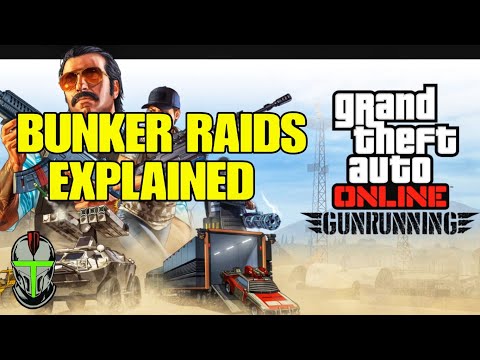 GTA Online Bunker Raids Explained