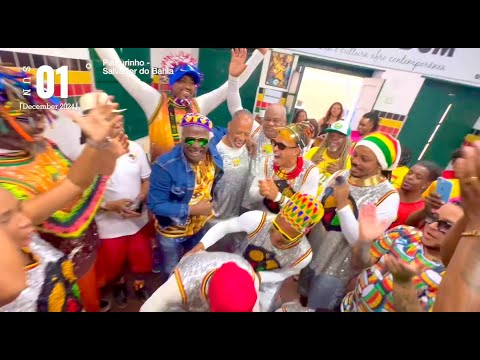 Visit of Olodum School in Bahia Brasil 🇧🇷