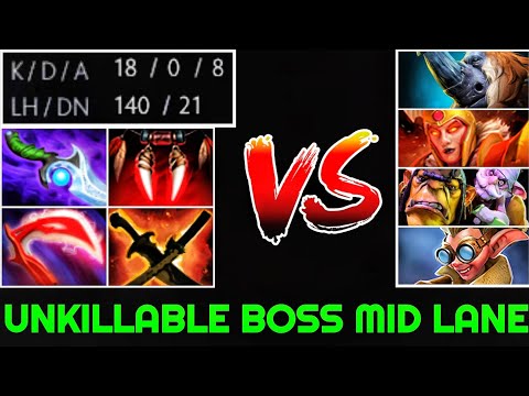 Arteezy [Monkey King] King of Mid Lane No Mercy 18 Kills Unkillable Game 7.23 Dota 2