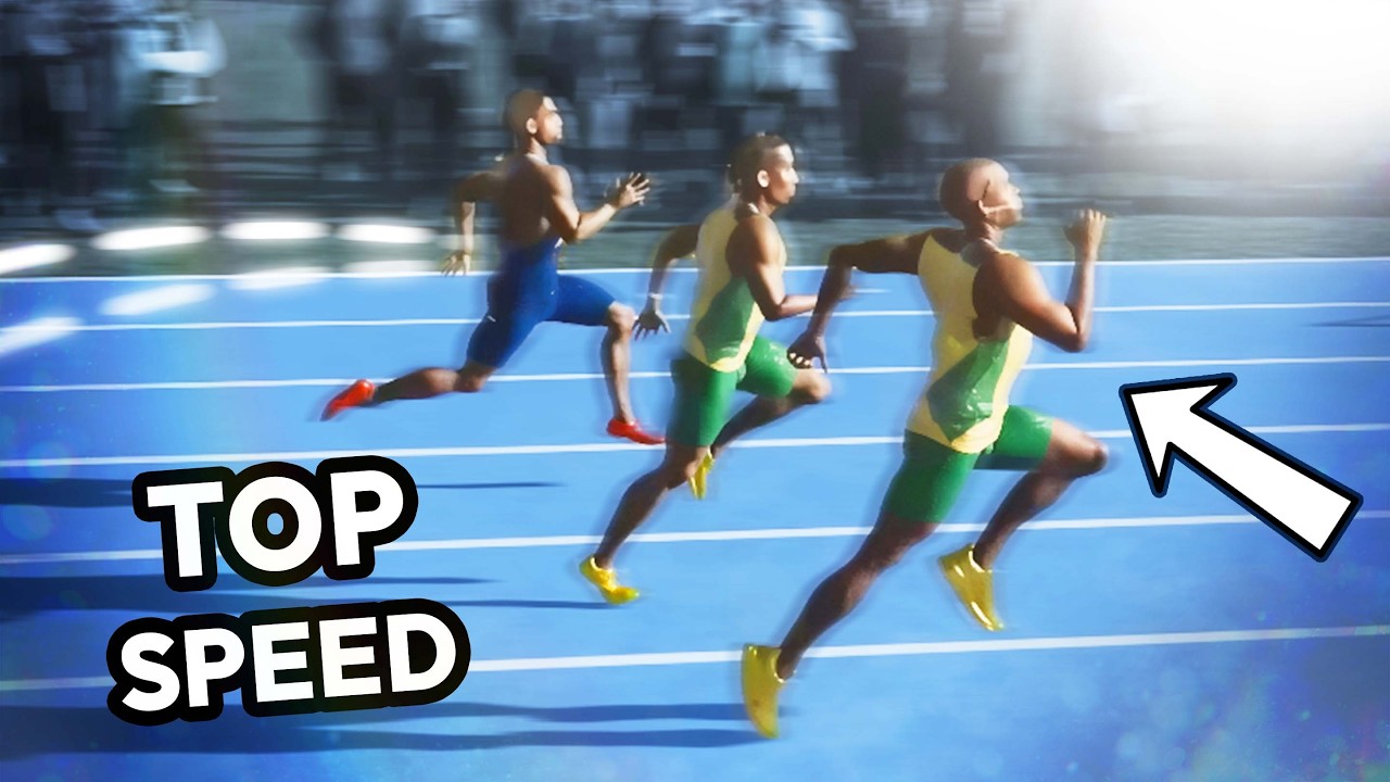 Speed Comparison | 3 Fastest Men EVER (3D)