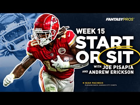 Live Week 15 Start or Sit + Lineup Advice (2022 Fantasy Football)