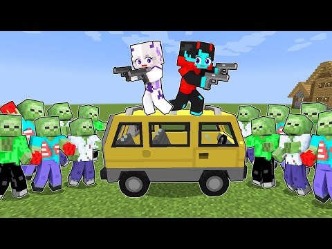 EPIC Minecraft Zombie Apocalypse showdown