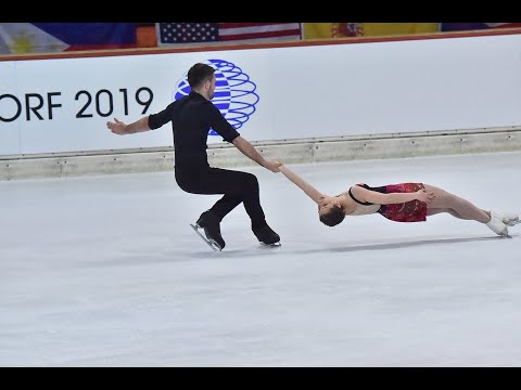 Monika Breitkopf / Krzysztof Sadowski, Intermediate Pairs Free Skating, ISU Adult Oberstdorf 2019