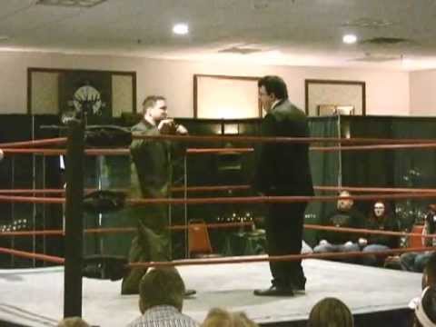 Lucky Pro Wrestling President Jim Burgoyne Welcomes Fans to Debut Event