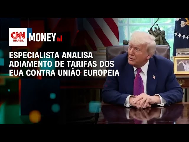 Guerra tarifária: UE representa mais da metade do fluxo de renda dos EUA, diz economista | CNN MONEY