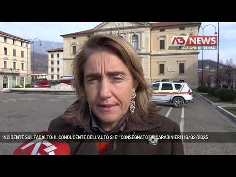 INCIDENTE SUL FADALTO: IL CONDUCENTE DELL’AUTO SI E’ “CONSEGNATO” AI CARABINIERI | 16/02/2025