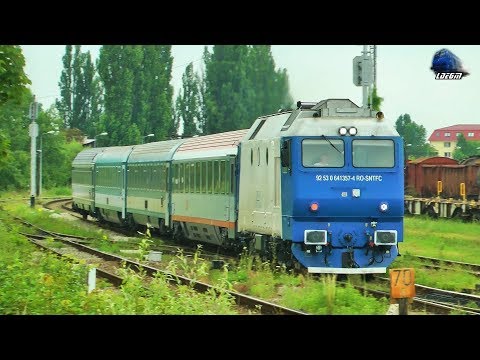 Trenuri de Călători pe Apus/Passenger Train on Sunset in Oradea Est Triaj - 12 July 2019