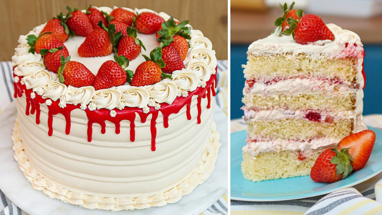 BOLO DE ANIVERSÁRIO | BOLO NINHO COM MORANGO | Nandu Andrade