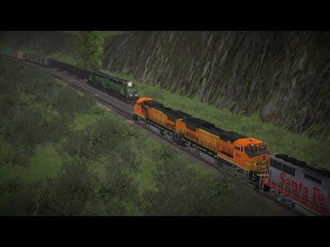 Trainz: A New Era - Route Building Timelapse