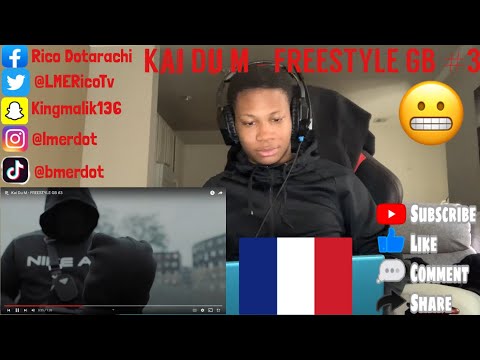 FRENCH DRILL REACTION 🇫🇷 Kai Du M - FREESTYLE GB #3 | LMERicoTv REACTION