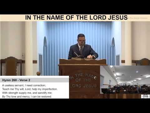 260 HINO 🔥 SOU SERVO INUTIL, Ó DEUS PIEDOSO🔥 Regional Music #ccbhinos  #legendado #ccus #hymn