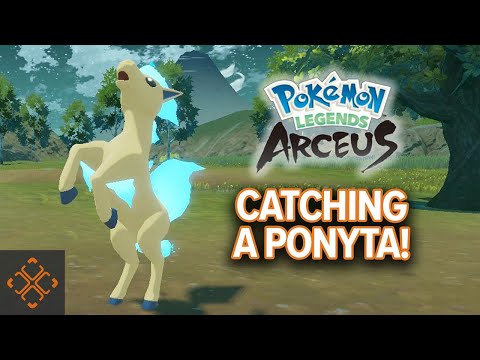 Pokémon Legends: Arceus - How to Catch a Shiny Ponyta