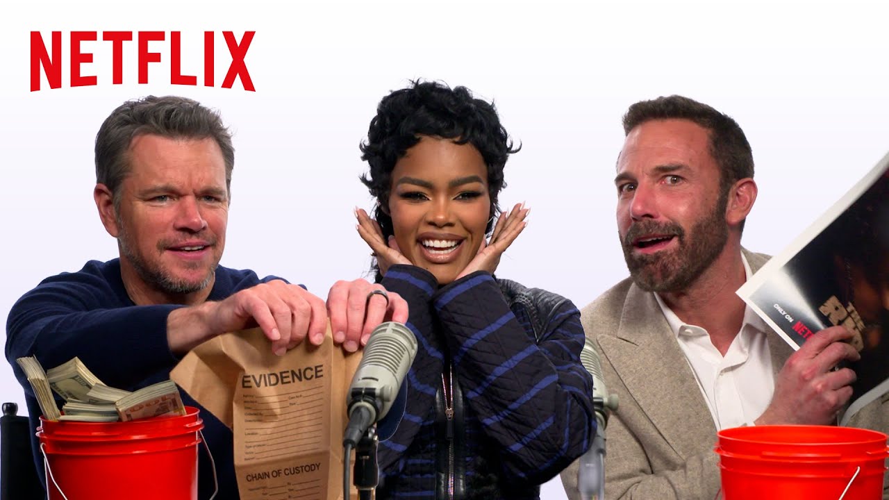 Ripping ASMR with Matt Damon, Ben Affleck, and Teyana Taylor | The Rip | Netflix