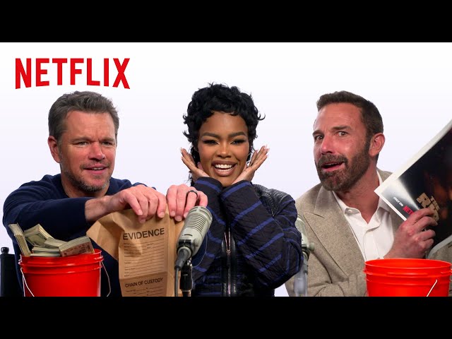 The Rip cast Rip things, with Matt Damon, Ben Affleck, and Teyana Taylor