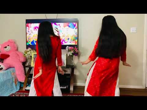 Rato tika nidarma cover dance by Sikha & Dilasha (Dashain special)😁