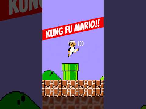 KUNG FU Mario in Super Mario Bros. (NES)!! (ft. 1980sGamer)