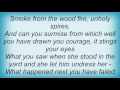 Augie March - Tasman Awakens Lyrics
