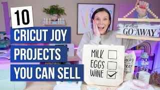 Top 10 Cricut Joy Projects That Will Sell Like Hotcakes!