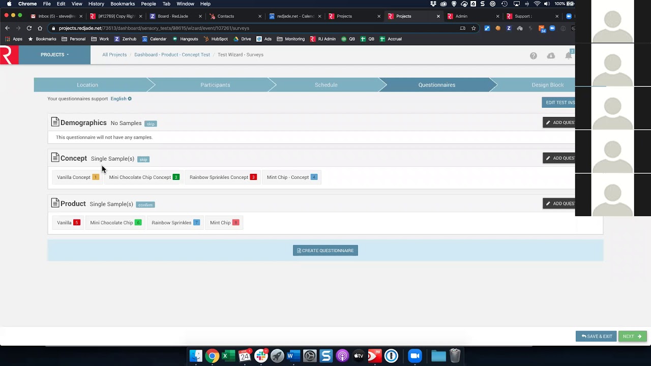 Test Setup: Product - Concept Testing