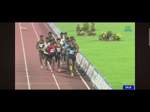 1000m final  2:25:11 new national record men's u18 40th national junior athletics championships 2025