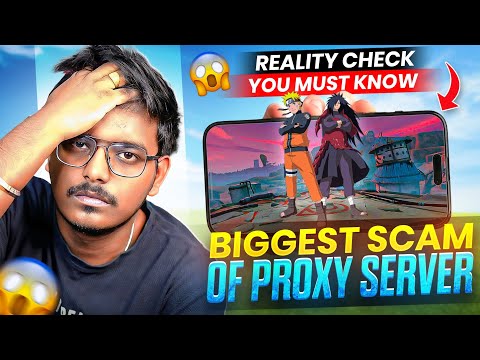 PROXY SERVER REALITY CHECK🫡 || PROXY SERVER SCAM || BIGGEST SCAMS OF FREE FIRE