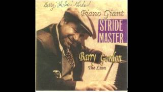 Barry the Lion Gordon:Stride Piano: A minor Ballad