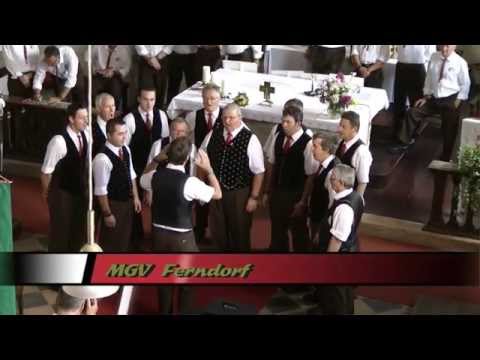 Kranzlsingen in Molzbichl - MGV Ferndorf  - Wånn auf'n Mirnock