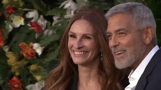Julia Roberts & George Clooney Red Carpet Moments | Ticket to Paradise Premiere