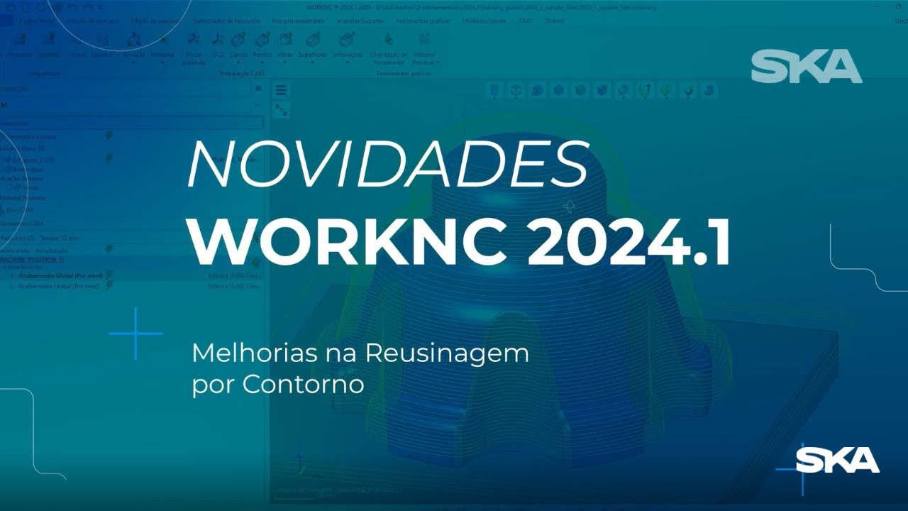 Novidades WORKNC #5 | Melhorias na Reusinagem por Contorno