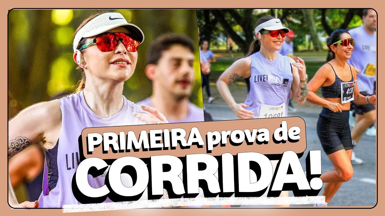 MINHA PRIMEIRA PROVA DE CORRIDA! | Lu Ferreira #VLOG