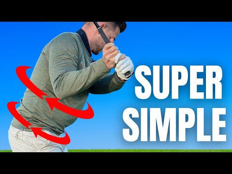 Best ROTATION DRILL for your Backswing and Downswing - It's super SIMPLE!