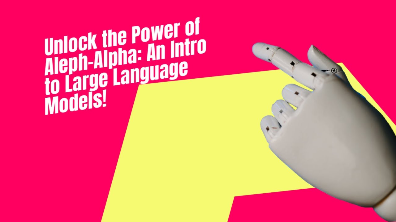 Introduction to LLM and Aleph Alpha