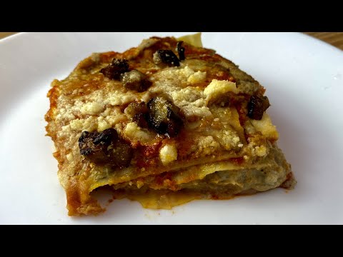 Favolose! Le lasagnette alla crema di melanzane e caprino