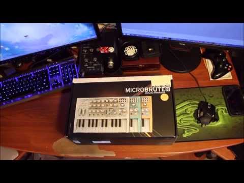 Arturia Microbrute SE Yellow unboxing