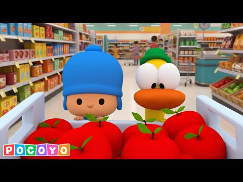 Baby Pocoyo's SUPERMARKET ADVENTURE! Let's Go To The SHOPS! | Pocoyo English | Cartoons for Kids