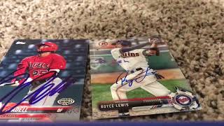 2018 MiLB autograph year recap. Top prospects. Royce Lewis? World Series champ?