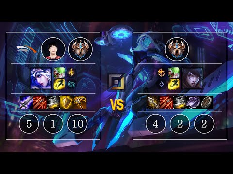 HLE Viper Ashe vs Aphelios Bot - KR Challenger Patch 10.11